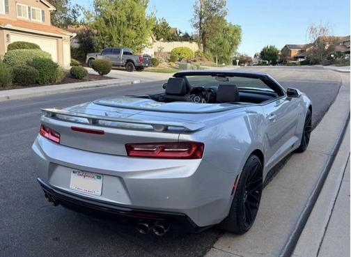 Silver 2016 Chevrolet Camaro 2SS