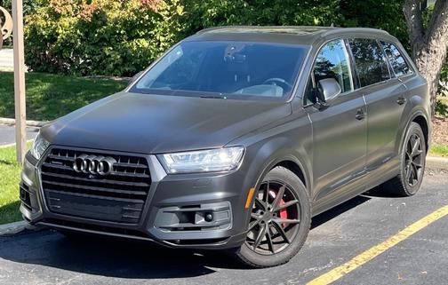 Black 2017 Audi Q7 3.0T Prestige