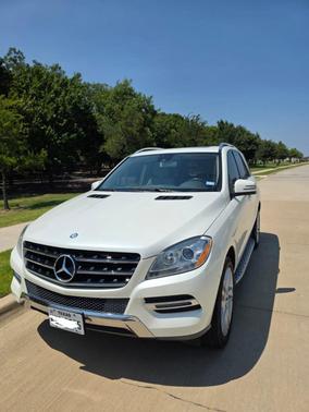 White 2014 Mercedes-Benz M-Class ML 350