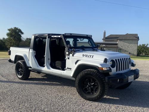White 2021 Jeep Gladiator Willys