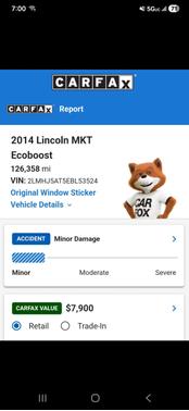 Black 2014 Lincoln MKT EcoBoost