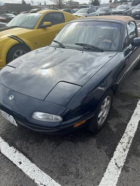 Blue 1997 Mazda MX-5 Miata Base