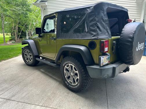 Green 2007 Jeep Wrangler X