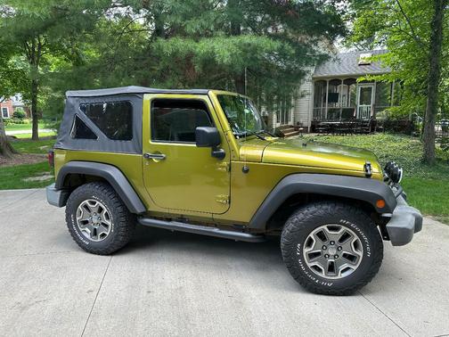 Green 2007 Jeep Wrangler X