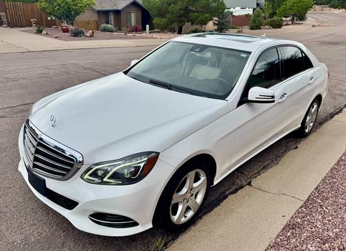 White 2014 Mercedes-Benz E-Class E 350 4MATIC