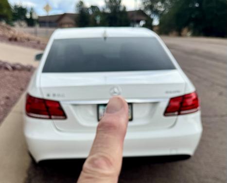 White 2014 Mercedes-Benz E-Class E 350 4MATIC