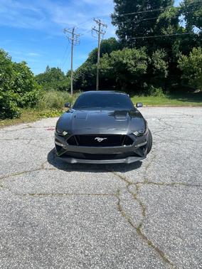 Gray 2019 Ford Mustang GT Premium