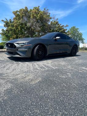 Gray 2019 Ford Mustang GT Premium