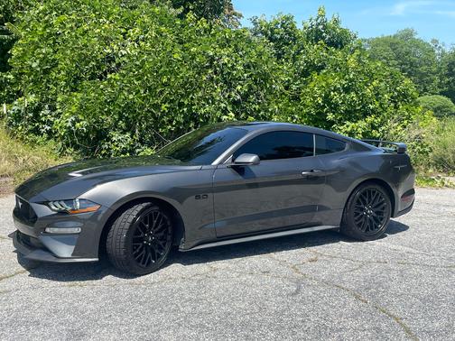 Gray 2019 Ford Mustang GT Premium