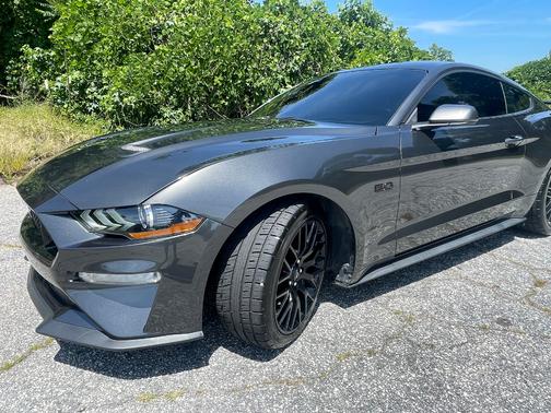 Gray 2019 Ford Mustang GT Premium
