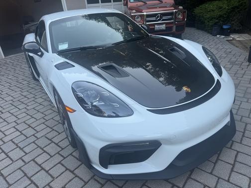 White 2024 Porsche 718 Cayman 718 Cayman GT4 RS