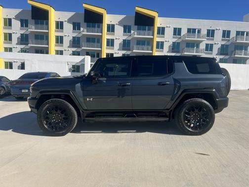 Blue 2025 GMC HUMMER EV SUV 3X