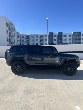 Blue 2025 GMC HUMMER EV SUV 3X