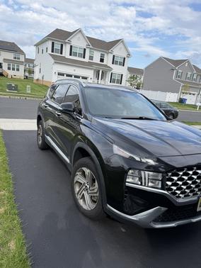Black 2021 Hyundai SANTA FE SEL