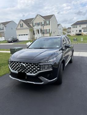 Black 2021 Hyundai SANTA FE SEL