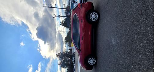 Red 2017 Nissan Rogue S