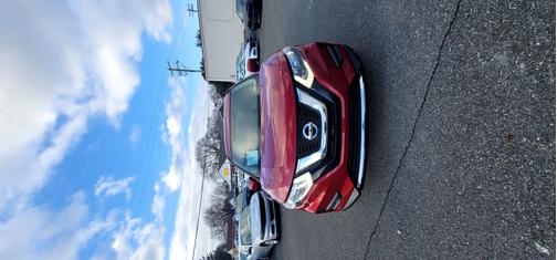 Red 2017 Nissan Rogue S