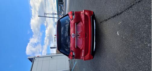 Red 2017 Nissan Rogue S