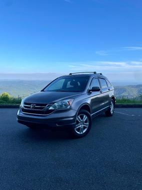 Beige 2010 Honda CR-V EX-L