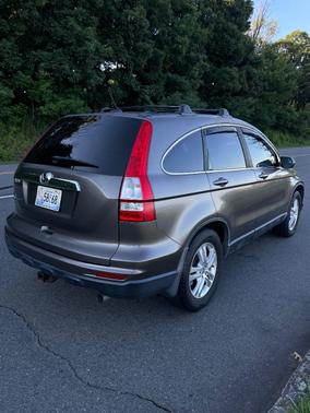Beige 2010 Honda CR-V EX-L
