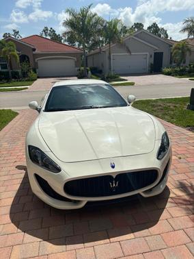 White 2013 Maserati GranTurismo MC