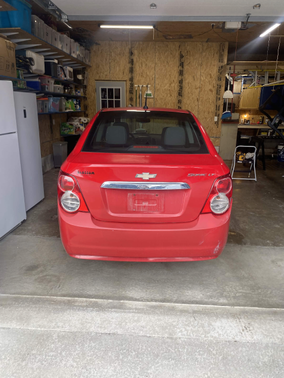 Red 2014 Chevrolet Sonic LTZ