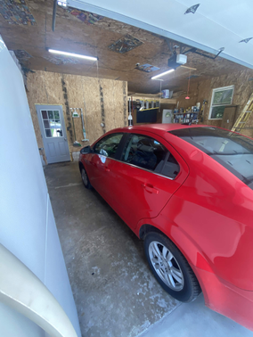 Red 2014 Chevrolet Sonic LTZ