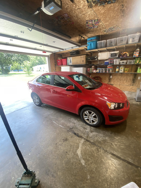 Red 2014 Chevrolet Sonic LTZ