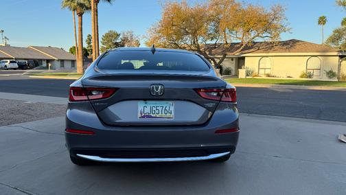 Gray 2022 Honda Insight Touring