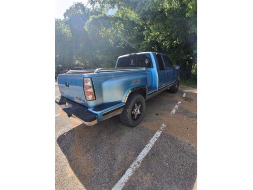 Blue 1995 GMC Sierra 1500 SL Extended Cab