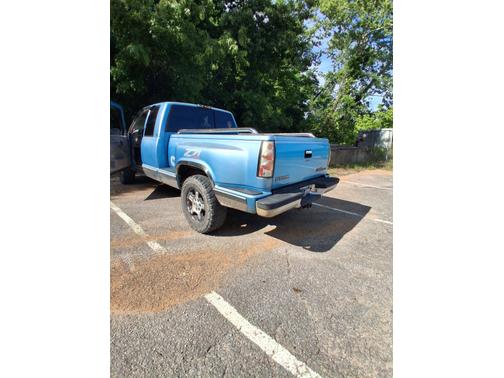 Blue 1995 GMC Sierra 1500 SL Extended Cab