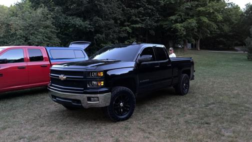 Black 2015 Chevrolet Silverado 1500 1LT