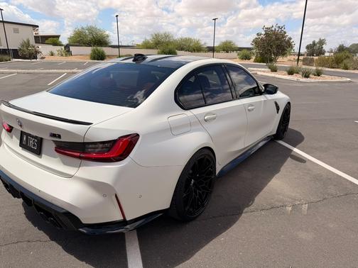 White 2022 BMW M3 Competition xDrive