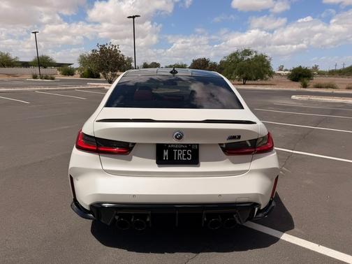 White 2022 BMW M3 Competition xDrive