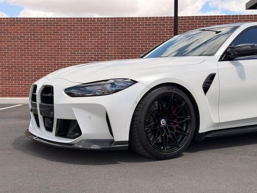 White 2022 BMW M3 Competition xDrive