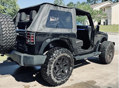 Black 2014 Jeep Wrangler Rubicon