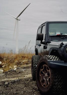 Black 2014 Jeep Wrangler Rubicon