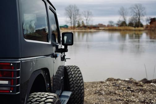 Black 2014 Jeep Wrangler Rubicon