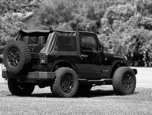 Black 2014 Jeep Wrangler Rubicon