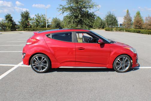 Red 2016 Hyundai Veloster Turbo
