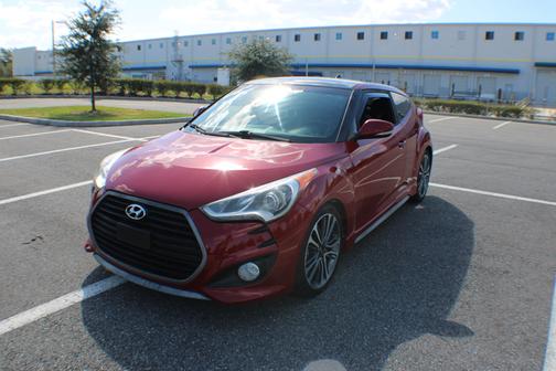 Red 2016 Hyundai Veloster Turbo