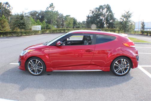 Red 2016 Hyundai Veloster Turbo