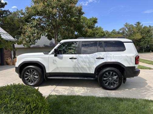 White 2024 Toyota Land Cruiser Base