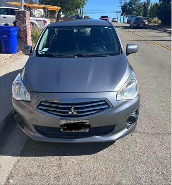 Gray 2017 Mitsubishi Mirage G4 ES