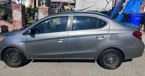 Gray 2017 Mitsubishi Mirage G4 ES