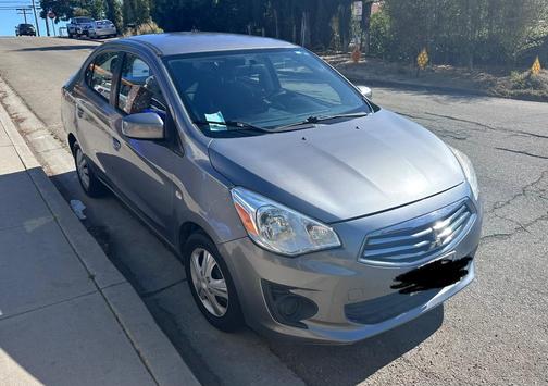 Gray 2017 Mitsubishi Mirage G4 ES