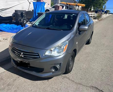 Gray 2017 Mitsubishi Mirage G4 ES