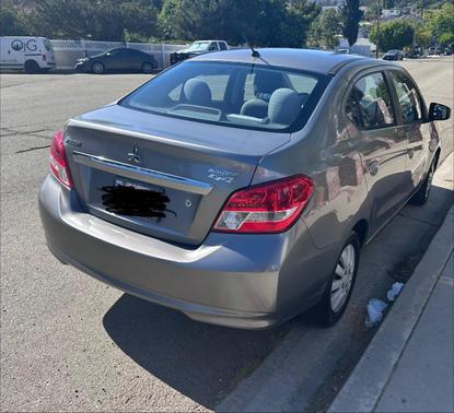 Gray 2017 Mitsubishi Mirage G4 ES