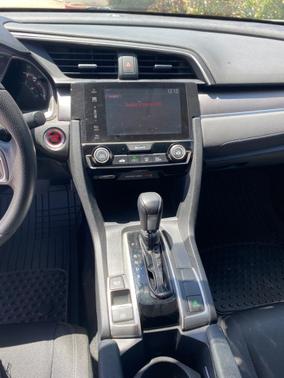 White 2018 Honda Civic EX
