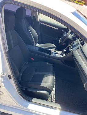 White 2018 Honda Civic EX